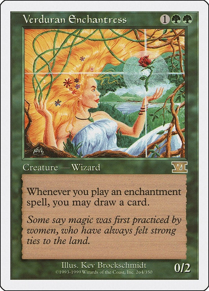 Verduran Enchantress (264) (Classic Sixth Edition)