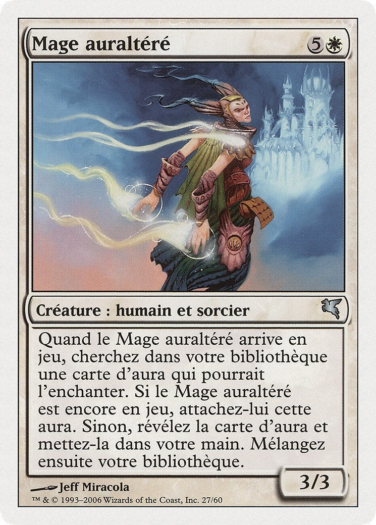 Auratouched Mage (French) - "Mage auraltéré" (G27) (Magic Encyclopedia 2005 (Salvat/Hachette))