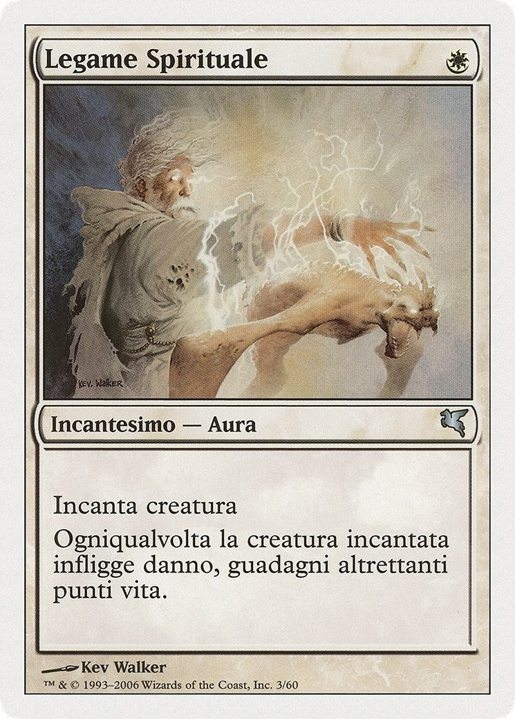 Spirit Link (Italian) - "Legame Spirituale" (G3) (Magic Encyclopedia 2005 (Salvat/Hachette))