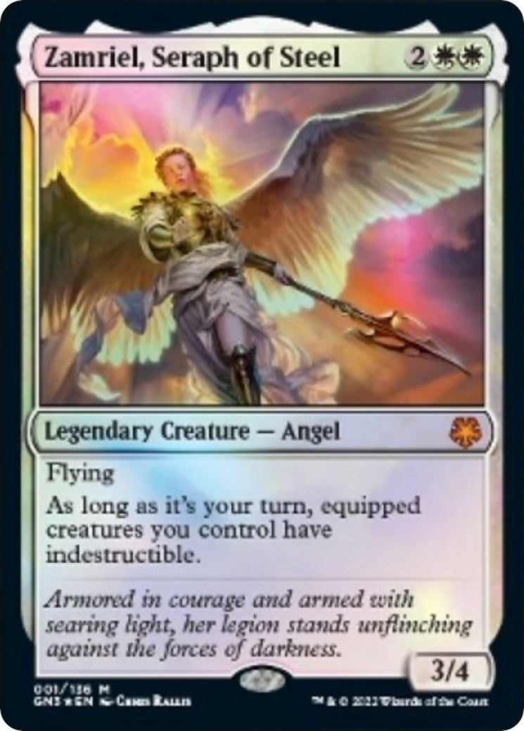 Zamriel, Seraph of Steel (1) (Magic Game Night: Free-For-All)