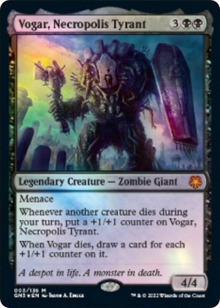 Vogar, Necropolis Tyrant (3) (Magic Game Night: Free-For-All)