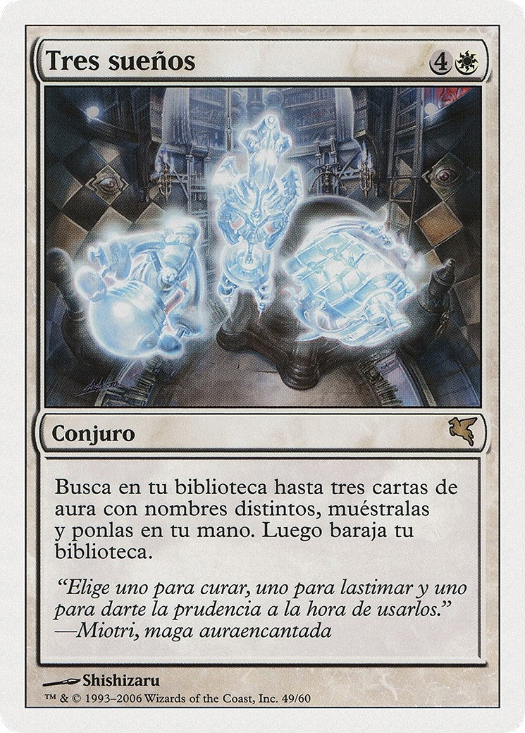 Three Dreams (Spanish) - "Tres sueños" (G49) (Magic Encyclopedia 2005 (Salvat/Hachette))