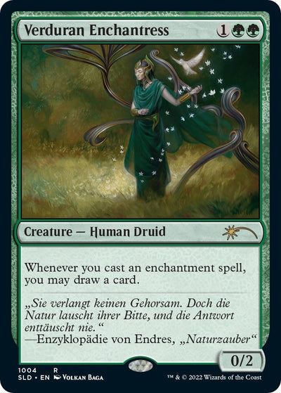 Verduran Enchantress (1004) (Secret Lair Drop Series)