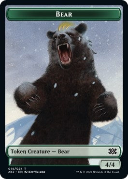 Bear // Vampire Double-Sided Token (14 // 9) (Double Masters 2022)