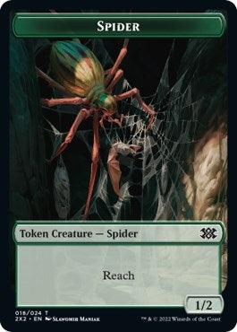 Spider // Eldrazi Scion Double-Sided Token (18 // 1) (Double Masters 2022)