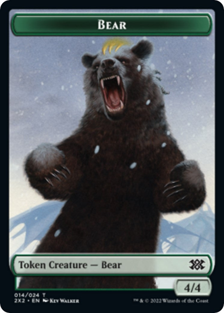 Bear // Eldrazi Scion Double-Sided Token (14 // 1) (Double Masters 2022)