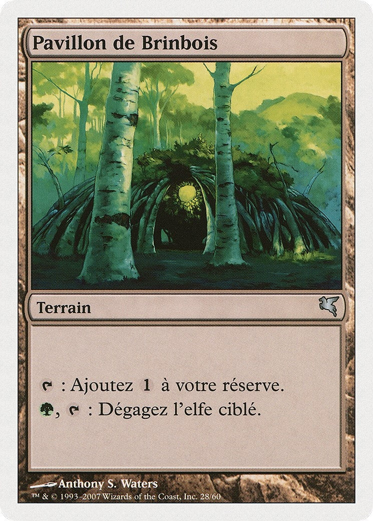 Wirewood Lodge (French) - "Pavillon de Brinbois" (B28) (Magic Encyclopedia 2005 (Salvat/Hachette))