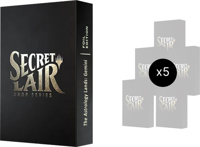 Secret Lair Drop: Astrology Lands (Gemini) Bundle - Traditional Foil Edition