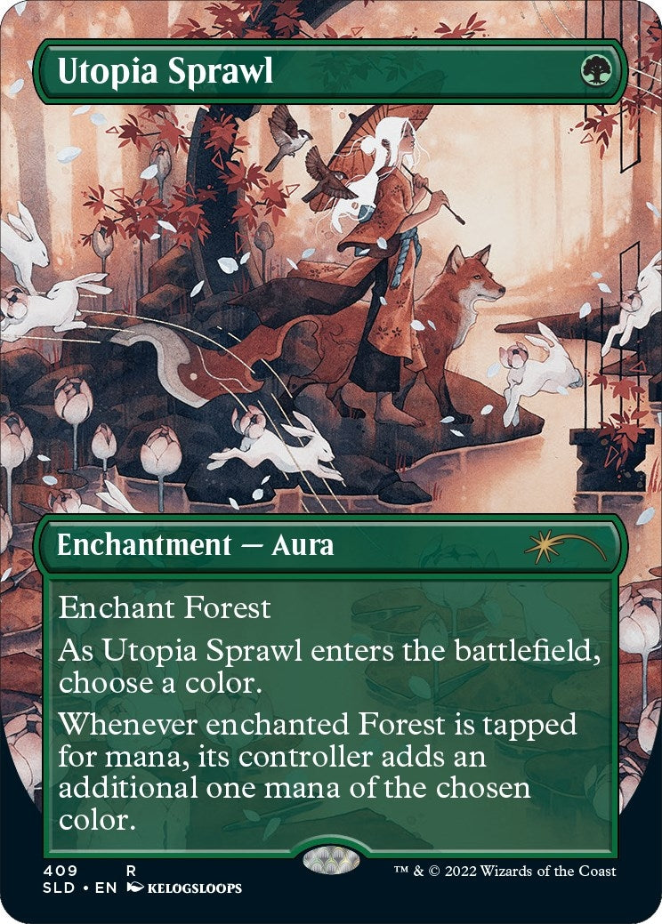 Utopia Sprawl (Borderless) (409) (Secret Lair Drop Series)