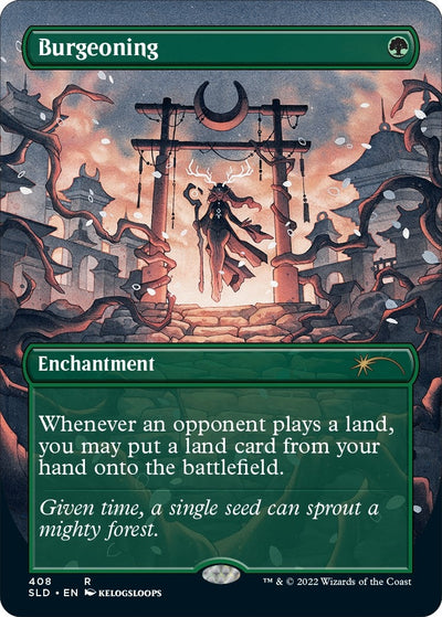 Burgeoning (Borderless) (408) (Secret Lair Drop Series)