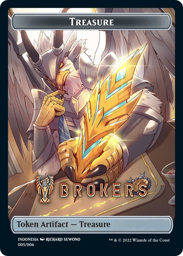 Treasure Token (Brokers) [SEA Exclusive] (005/006) (Streets of New Capenna)