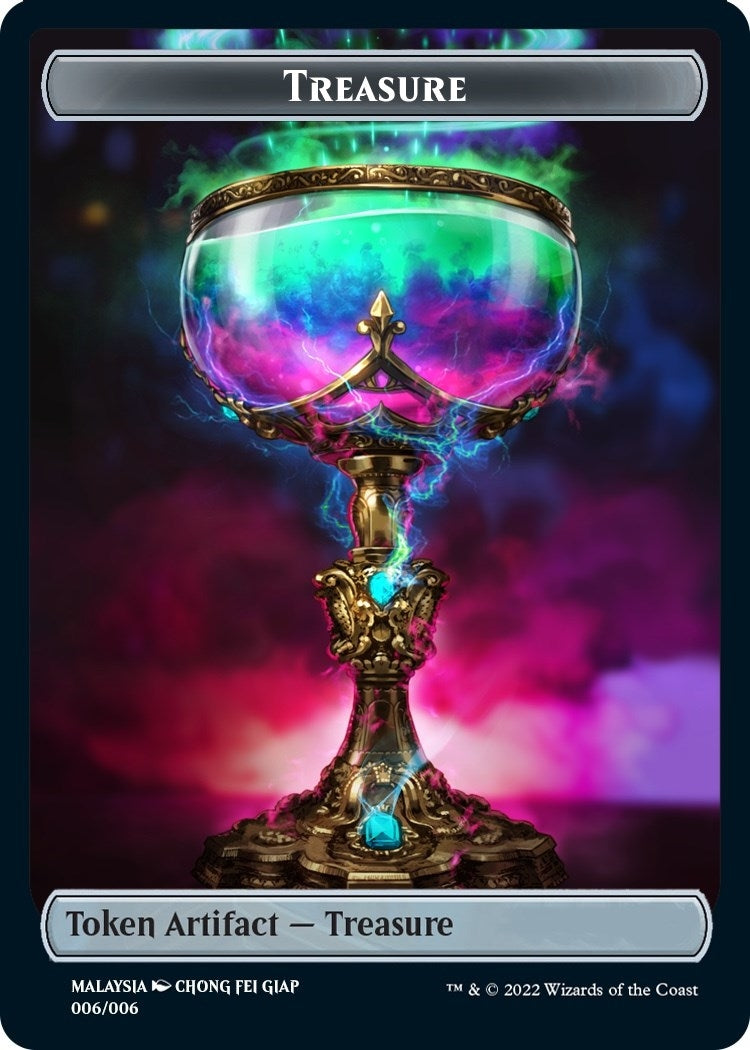 Image for Treasure Token [SEA Exclusive] (6) - Magic: The Gathering
