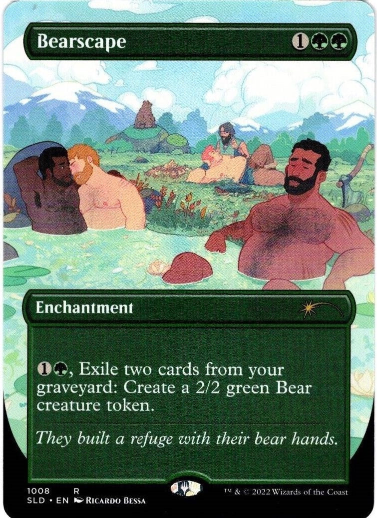Bearscape (1008) (Secret Lair Drop Series)