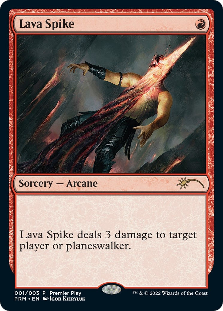Lava Spike (1) (Pro Tour Promos)
