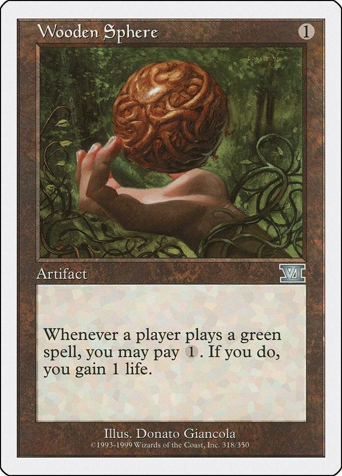 Wooden Sphere (318)