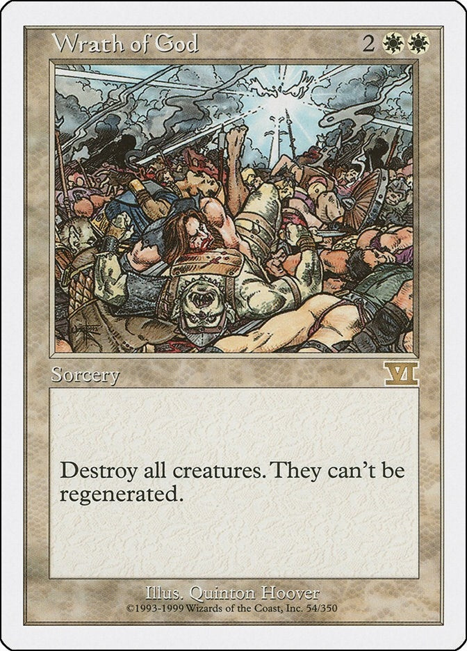 Wrath of God (54) (Classic Sixth Edition)