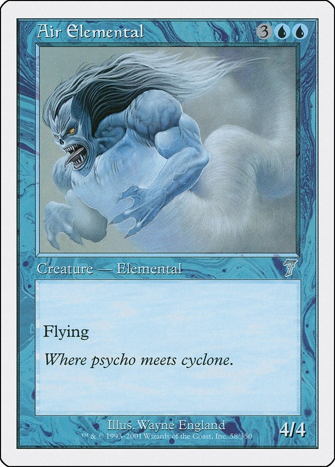 Air Elemental (58) (7th Edition)
