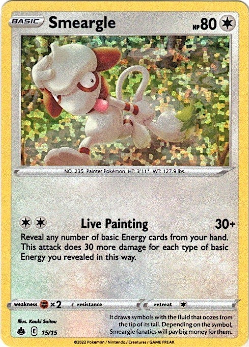 Image for Smeargle (015/015) (McDonald's Promos 2022) - Pokemon