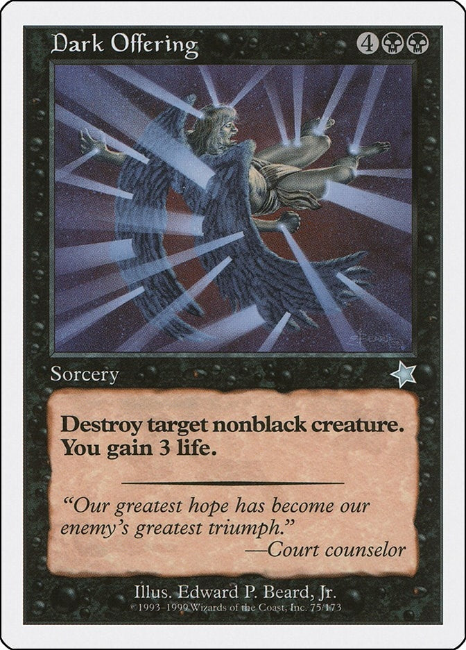 Dark Offering (75) (Starter 1999)