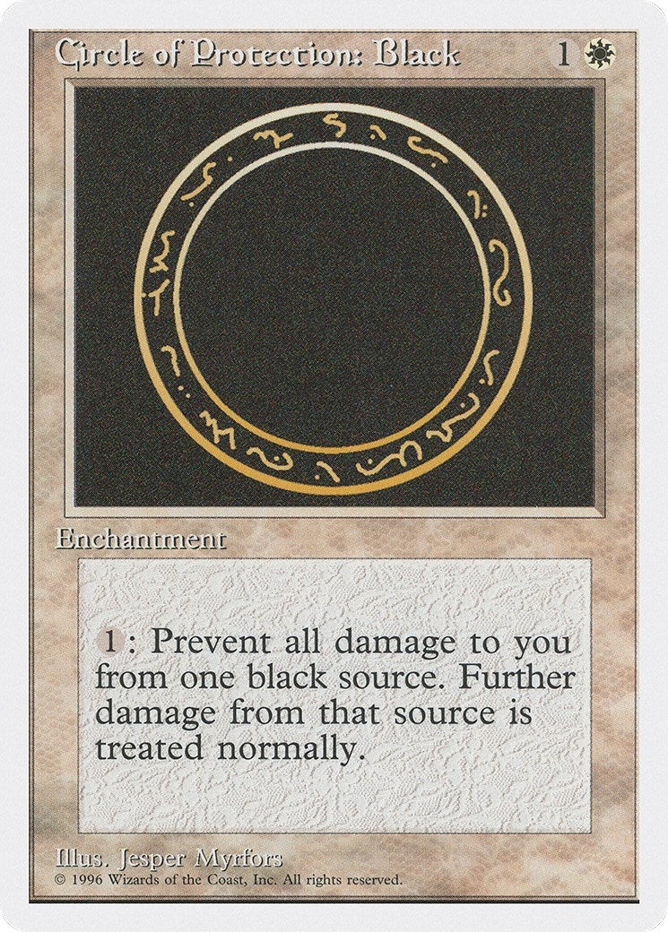 Circle of Protection: Black (Introductory Two-Player Set)