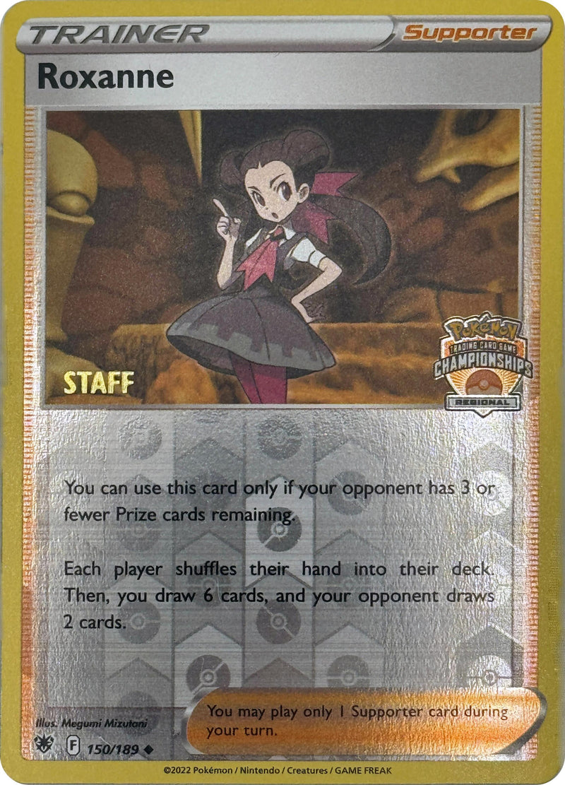 Image for Roxanne - 150/189 (Regional Championships) [Staff] (150/189) (League & Championship Cards) - Pokemon