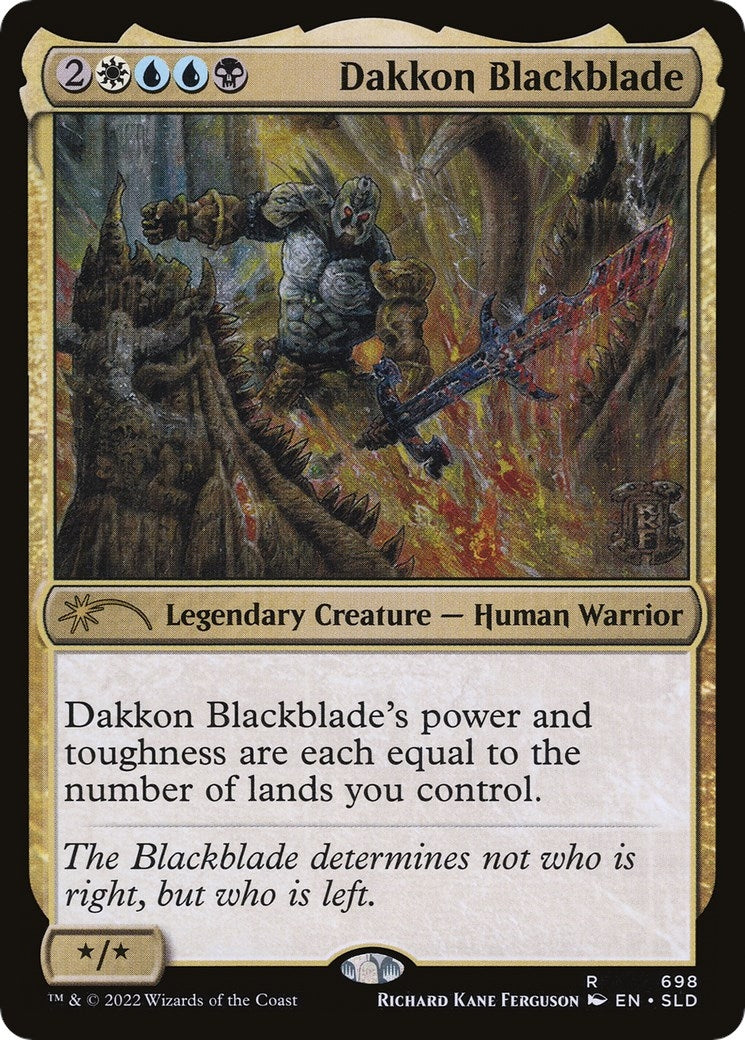 Dakkon Blackblade (698) (Secret Lair Drop Series)