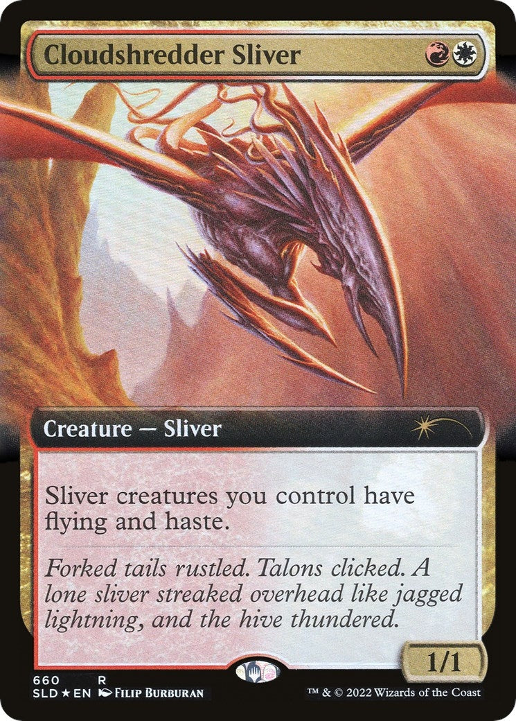 Cloudshredder Sliver (Extended Art) (660) (Secret Lair Drop Series)