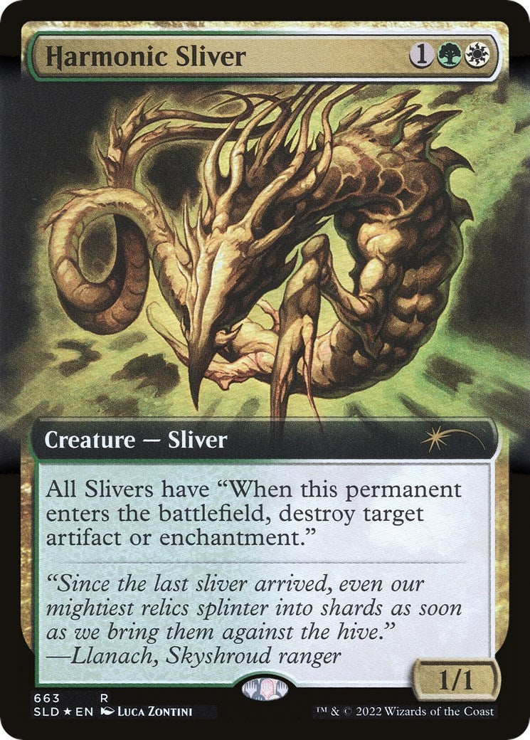 Harmonic Sliver (Extended Art) (663) (Secret Lair Drop Series)