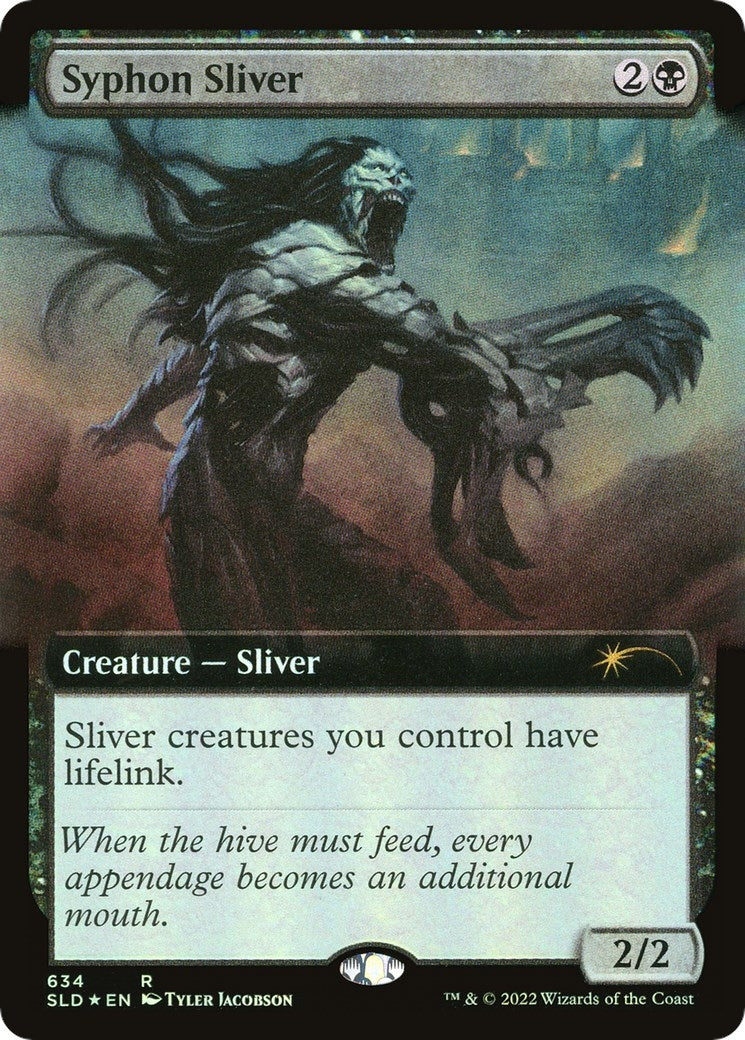 Syphon Sliver (Extended Art) (634) (Secret Lair Drop Series)