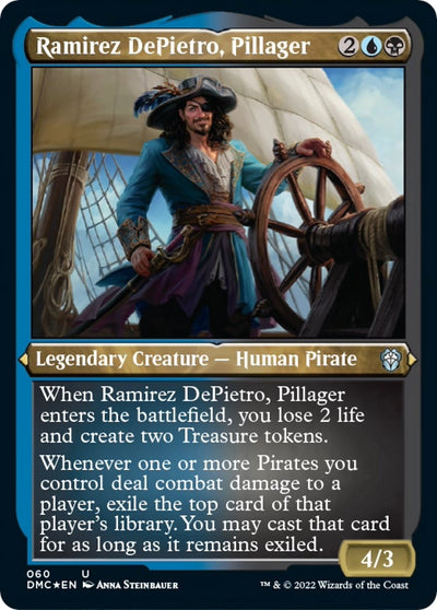 Ramirez DePietro, Pillager (Foil Etched) (60) (Commander: Dominaria United)