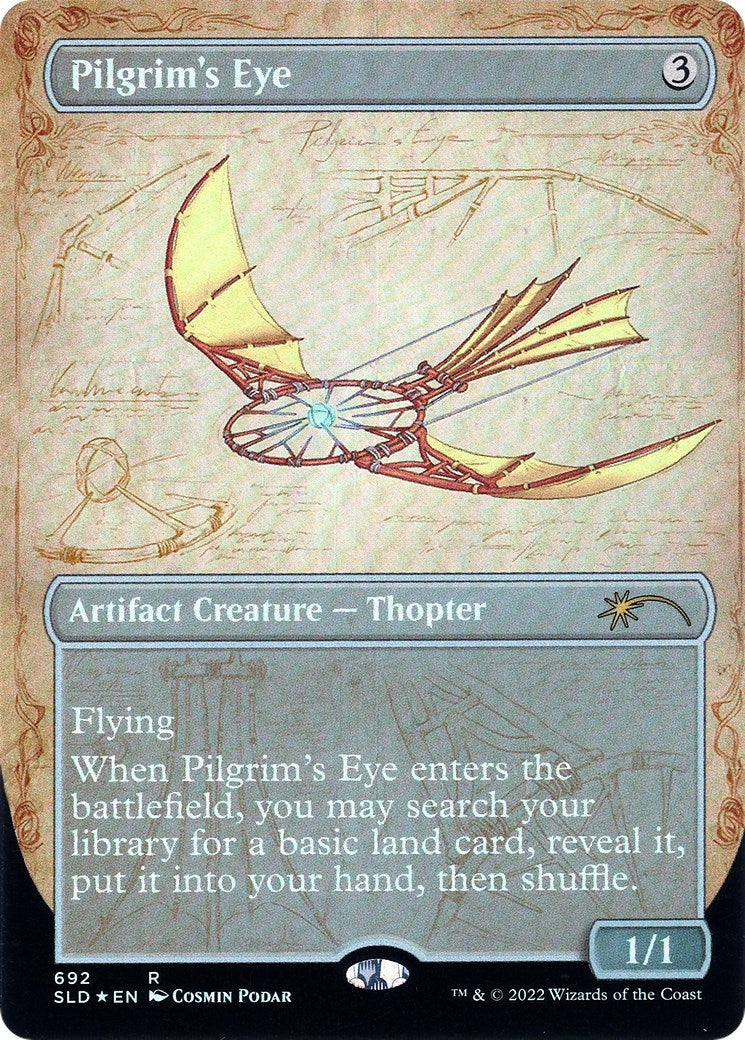 Pilgrim's Eye (Borderless) (692) (Secret Lair Drop Series)