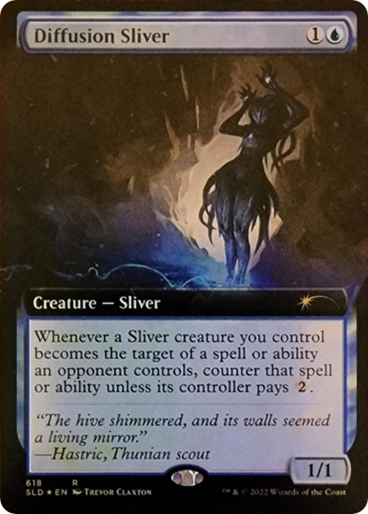 Diffusion Sliver (Extended Art) (618) (Secret Lair Drop Series)