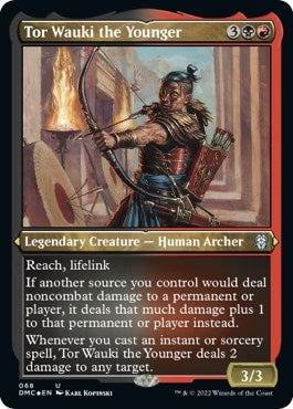 Tor Wauki the Younger (Foil Etched) (68) (Commander: Dominaria United)