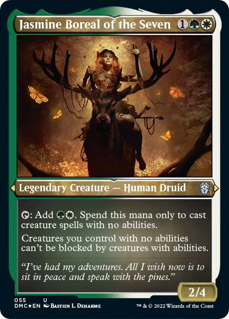 Jasmine Boreal of the Seven (Foil Etched) (55) (Commander: Dominaria United)