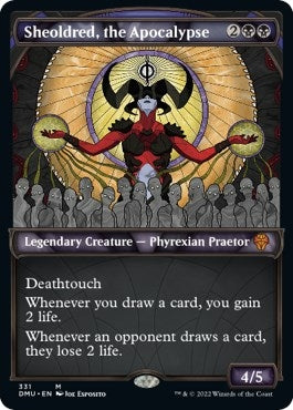 Sheoldred, the Apocalypse (Textured Foil) (331) (Dominaria United)