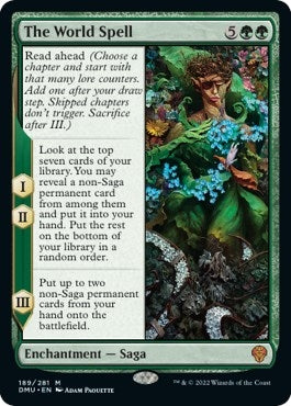 The World Spell (189) (Dominaria United)