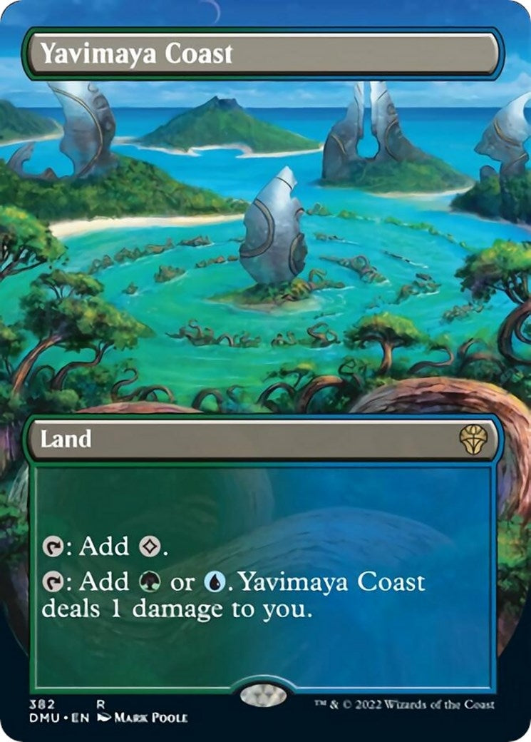Yavimaya Coast (Borderless) (382)