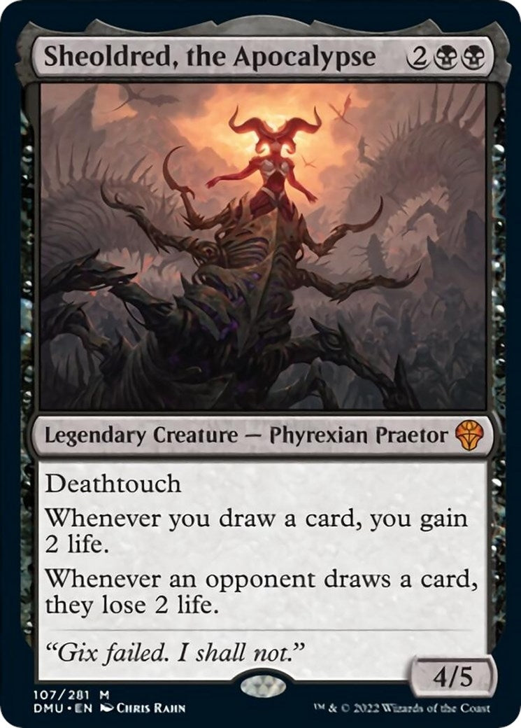 Sheoldred, the Apocalypse (107) (Dominaria United)