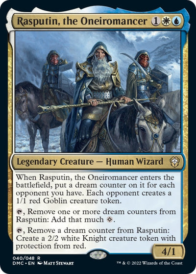 Rasputin, the Oneiromancer (40) (Commander: Dominaria United)
