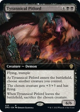 Tyrannical Pitlord (Extended Art) (425) (Dominaria United)