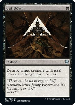 Cut Down (89) (Dominaria United)