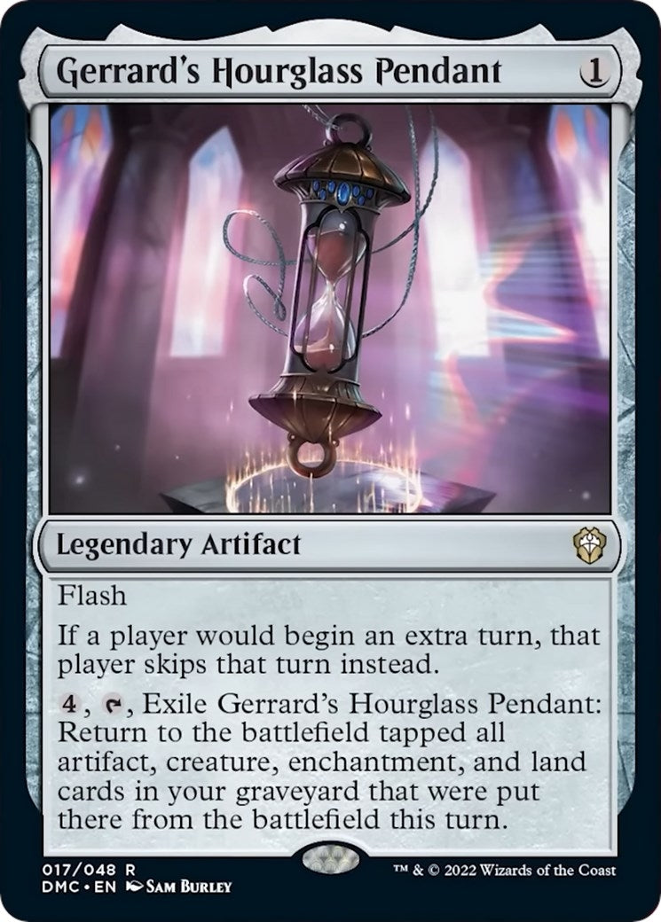 Gerrard's Hourglass Pendant (17) (Commander: Dominaria United)