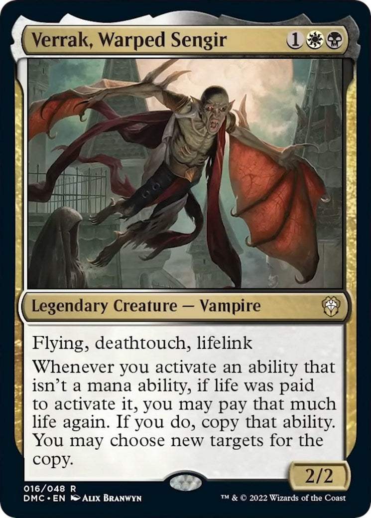 Verrak, Warped Sengir (16)