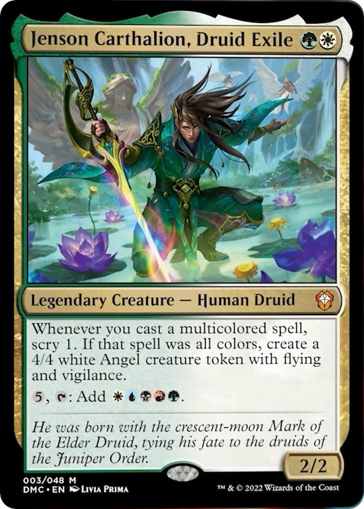 Jenson Carthalion, Druid Exile (3) (Commander: Dominaria United)
