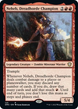Neheb, Dreadhorde Champion (125) (Commander: Dominaria United)