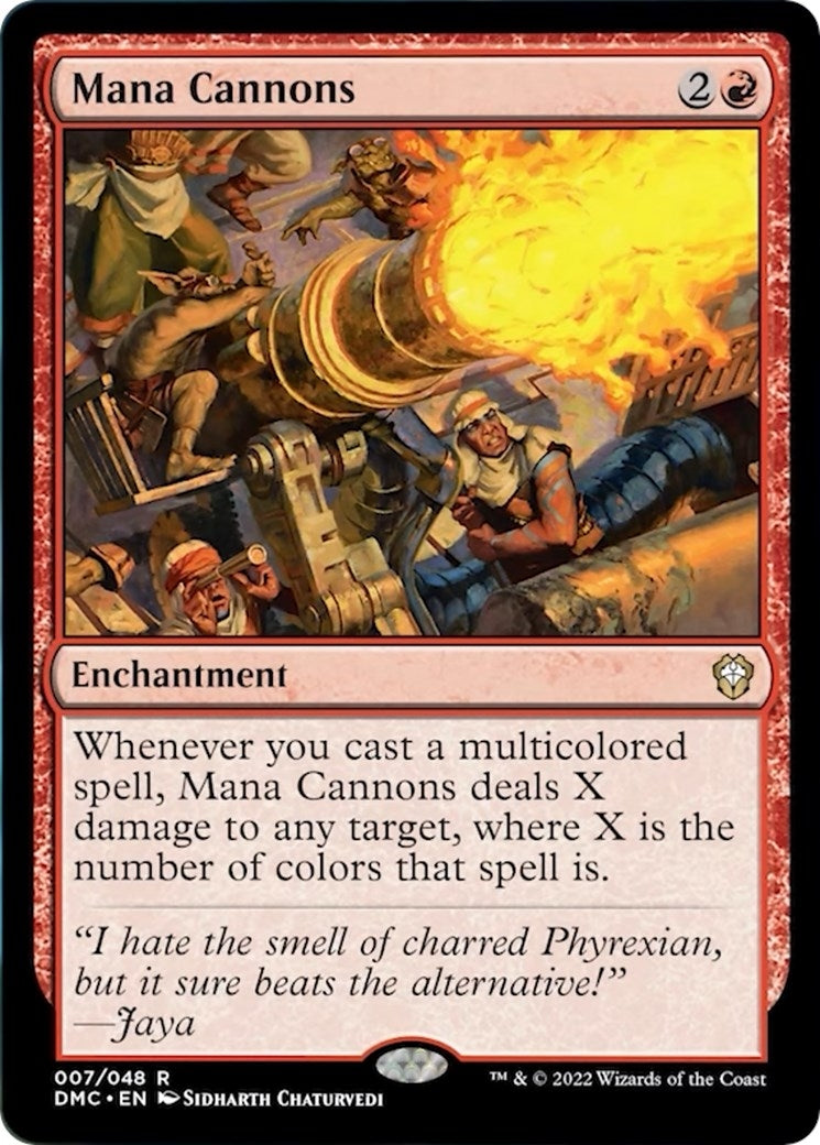 Mana Cannons (7) (Commander: Dominaria United)
