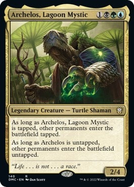 Archelos, Lagoon Mystic (140) (Commander: Dominaria United)
