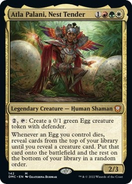 Atla Palani, Nest Tender (142) (Commander: Dominaria United)