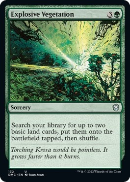 Explosive Vegetation (132) (Commander: Dominaria United)