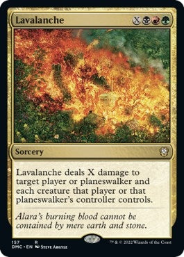 Lavalanche (157) (Commander: Dominaria United)